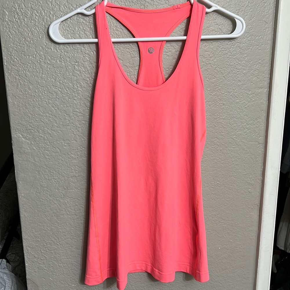 Lululemon pink lemonade racerback tank